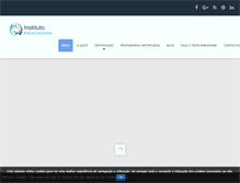 Tablet Screenshot of institutoeneacoaching.com
